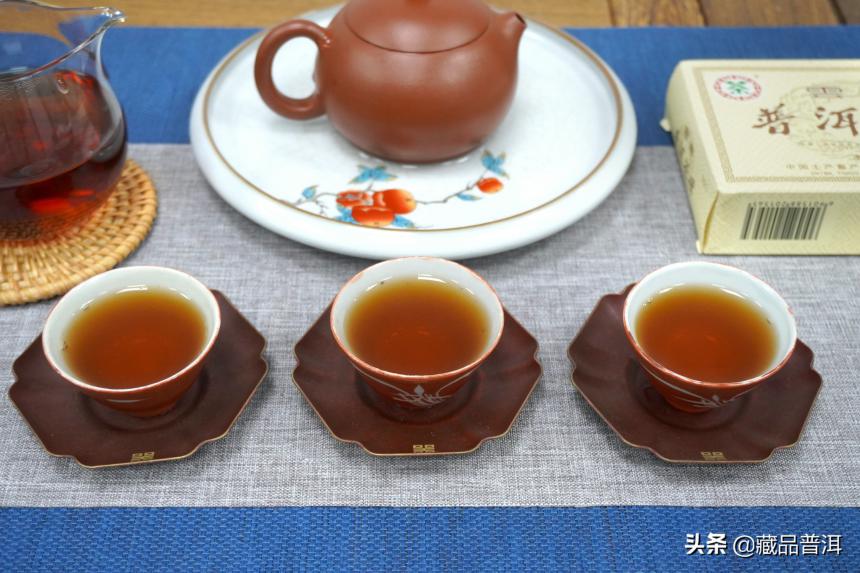 普洱茶品牌鼻祖“中茶”，这款06年中茶T8371熟茶砖，你知多少？